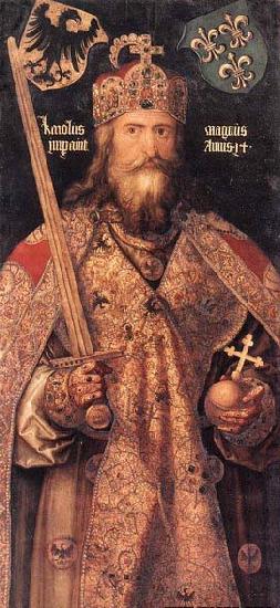 Albrecht Durer Emperor Charlemagne oil painting image